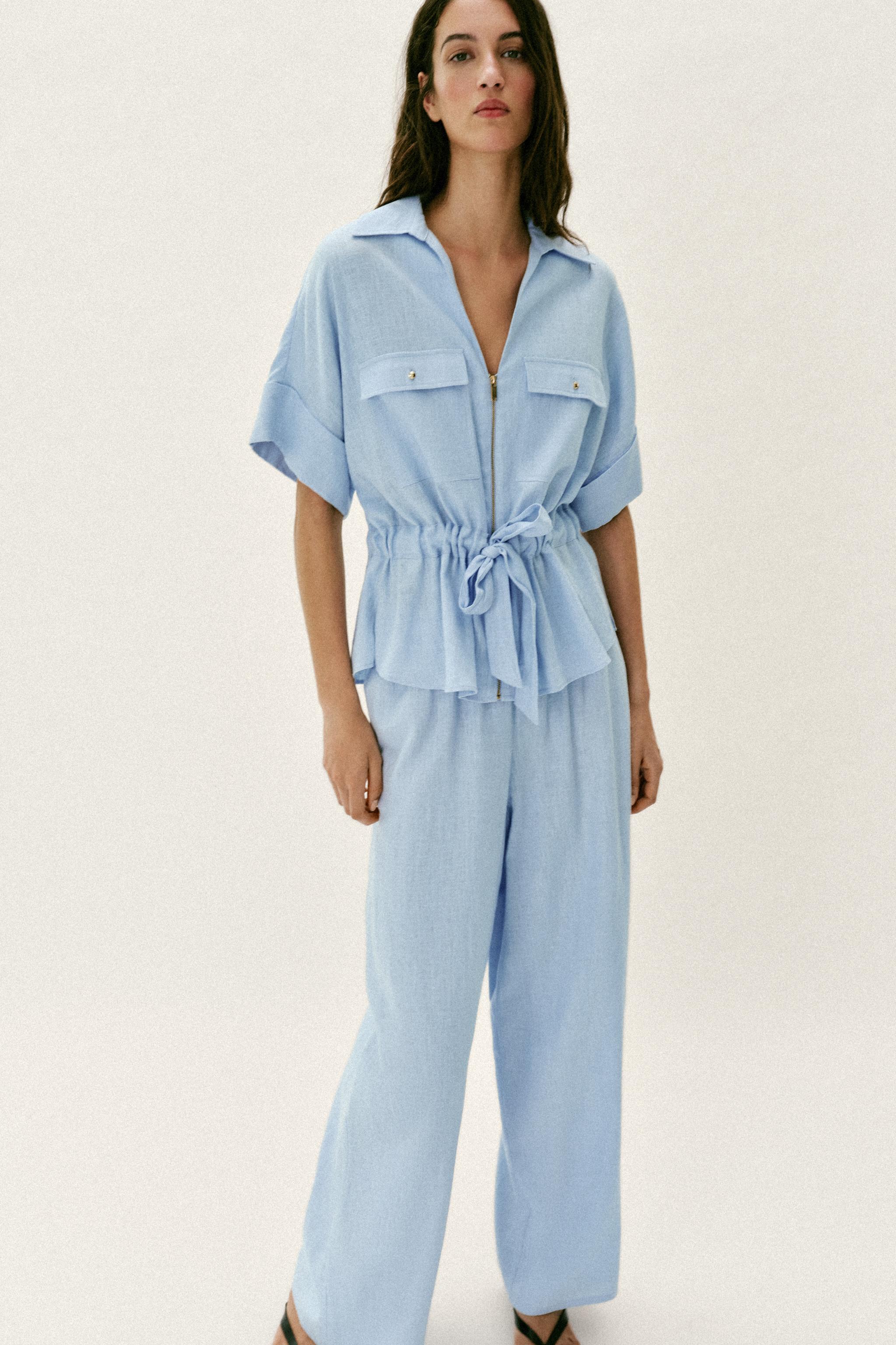 CHEMISE SAFARI AVEC LIN